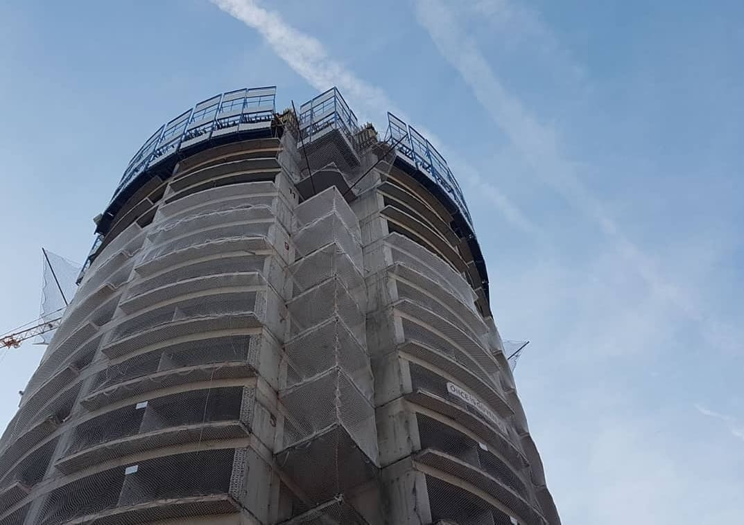 Dikey Örtülme Kapama Ağı Montajı